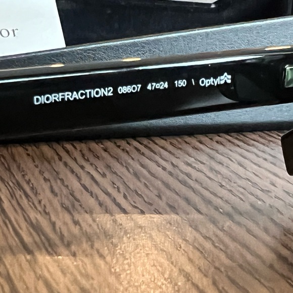 DIOR Sunglasses 
DIOR FRACTION2 08607 47024
150 - Picture 7 of 9